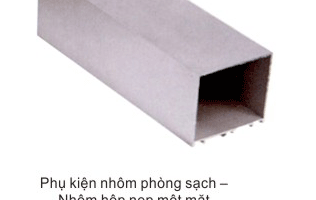 Nhôm hộp nẹp 1 mặt