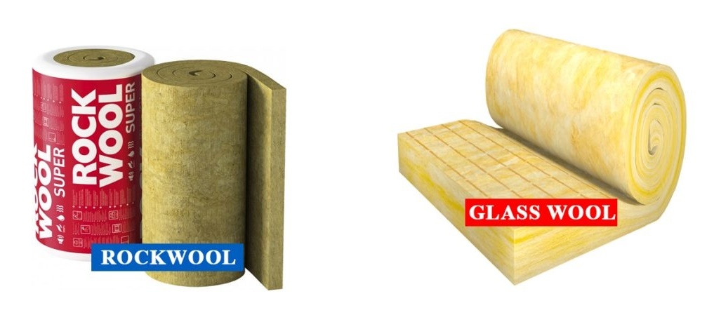 8 ĐẶC ĐIỂM KHÁC NHAU GIỮA BÔNG KHOÁNG (ROCKWOOL) VÀ BÔNG THỦY TINH (GLASSWOOL)